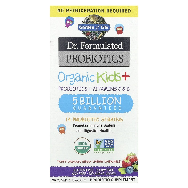 Organic Kid Chew Probiotic 30ch