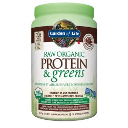 Raw Organic Protein & Greens - Chocolate 610g