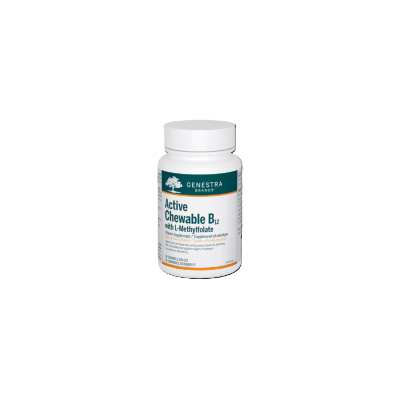 Active Chewable B12 L-Methylfolate 60tab