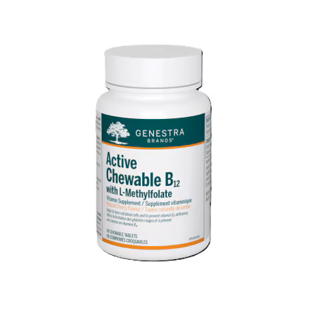Active Chewable B12 L-Methylfolate 60tab