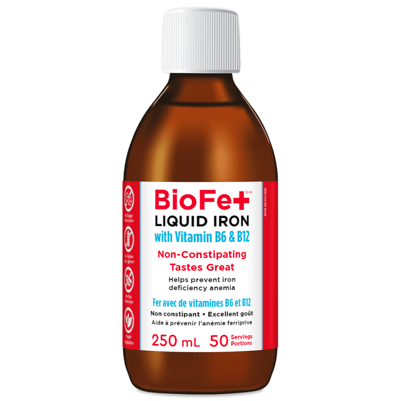 BioFe+ Liquid Iron with Vitamin B6 & B12