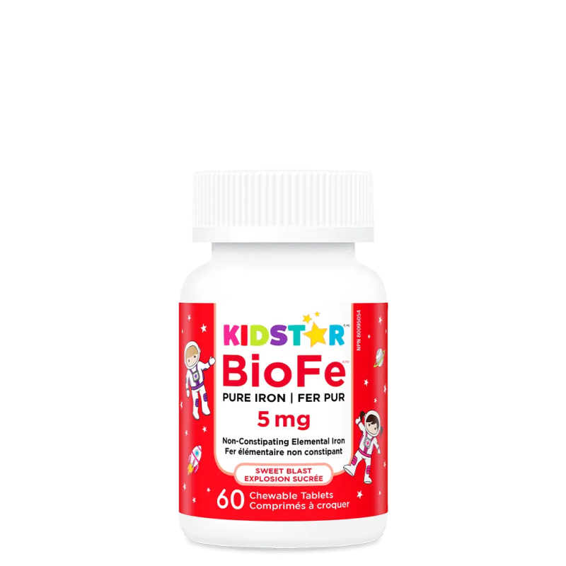 BioFe Pure Iron Chewable Sweet Blast 60ch