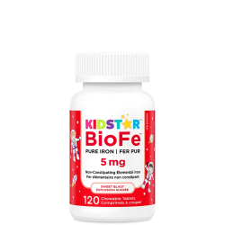 BioFe Pure Iron Chewable Sweet Blast 120ch