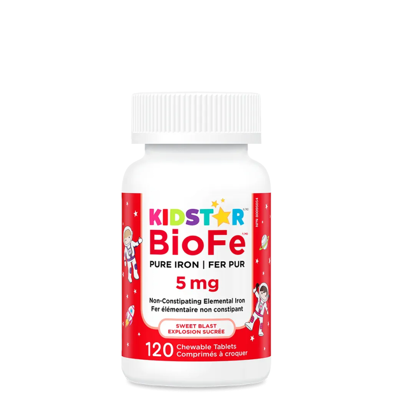 BioFe Pure Iron Chewable Sweet Blast 120ch