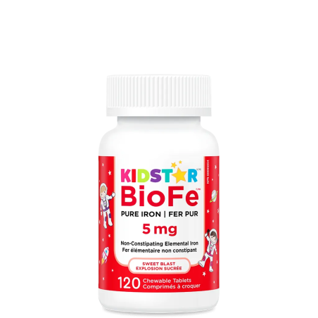 BioFe Pure Iron Chewable Sweet Blast 120ch