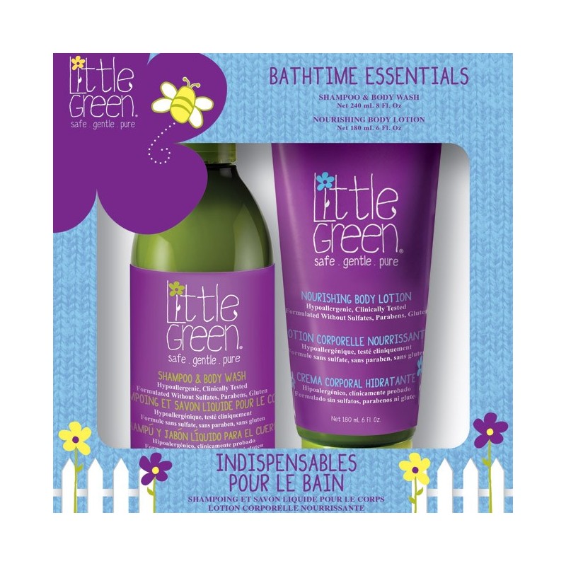 Kids Bathtime Essensitials Kit (Shampoo&Body wash + Body Lotion)
