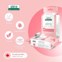 Bamboo Fem Intimate Wipes 30pk