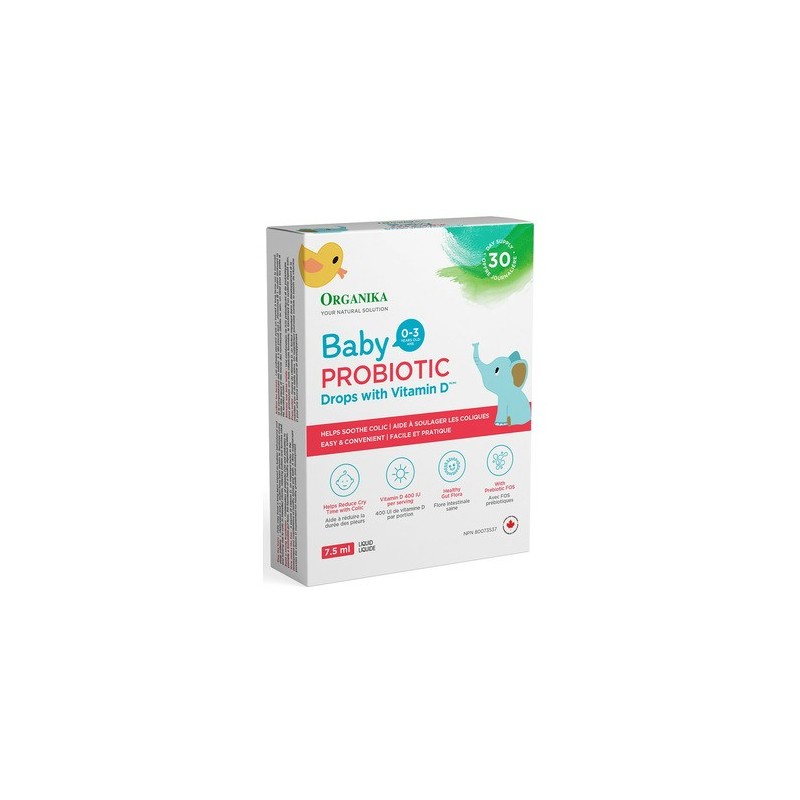 Baby Probiotic Drops With Vitamin D 7.5ml