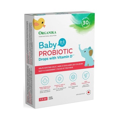Baby Probiotic Drops With Vitamin D 7.5ml