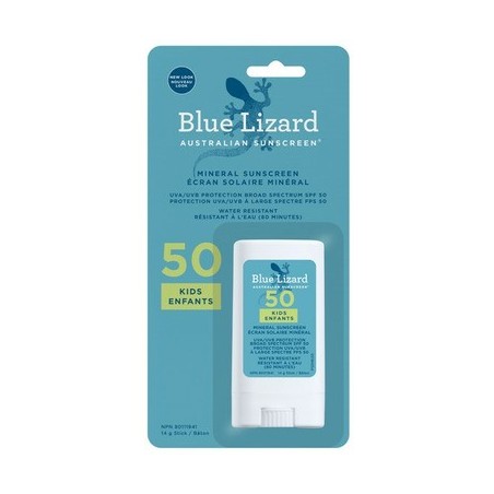 Blue Lizard Kids Mineral SPF 50 Sunscreen Stick 14g