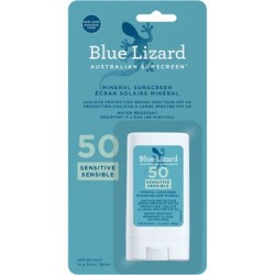 Blue Lizard Sensitive Mineral SPF 50 Sunscreen Stick 14g