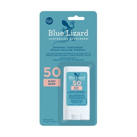 Blue Lizard Baby Mineral SPF 50 Sunscreen Stick 14g