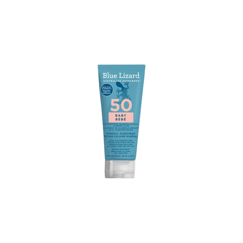 Blue Lizard Baby Mineral SPF 50 Sunscreen Lotion 89ml