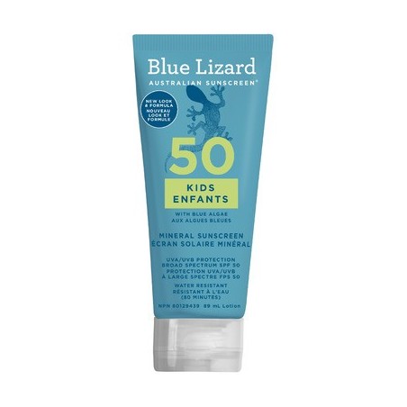 Blue Lizard Kids Mineral SPF 50 Sunscreen Lotion 89ml