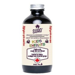 Organic Elderberry syrup for kids - 236ml