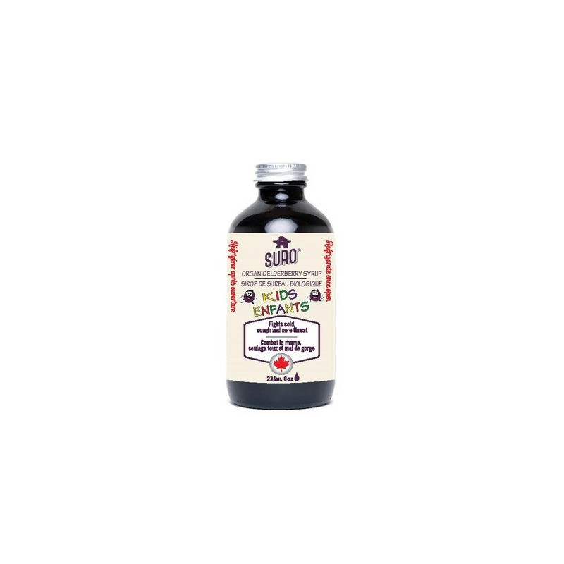 Organic Elderberry syrup for kids - 236ml