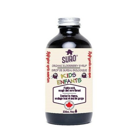 Organic Elderberry syrup for kids - 236ml
