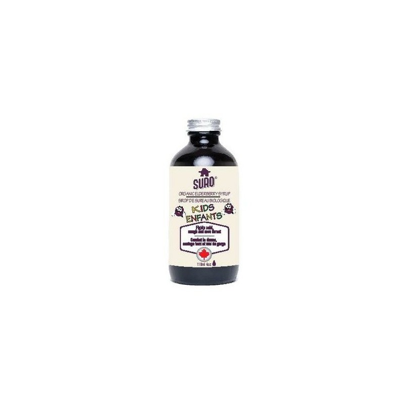Organic Elderberry syrup for kids - 118ml