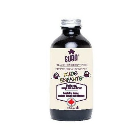 Organic Elderberry syrup for kids - 118ml