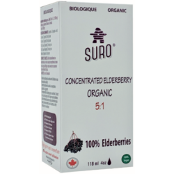 Concentrated Organic Elderberry 5:1 - 118ml