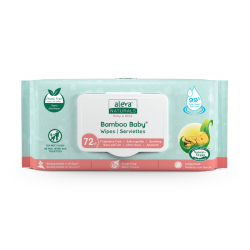 Bamboo Sensitive Wipes 72pk