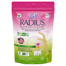 EcoFlex Kids Floss Pick Bubblegum 50ct