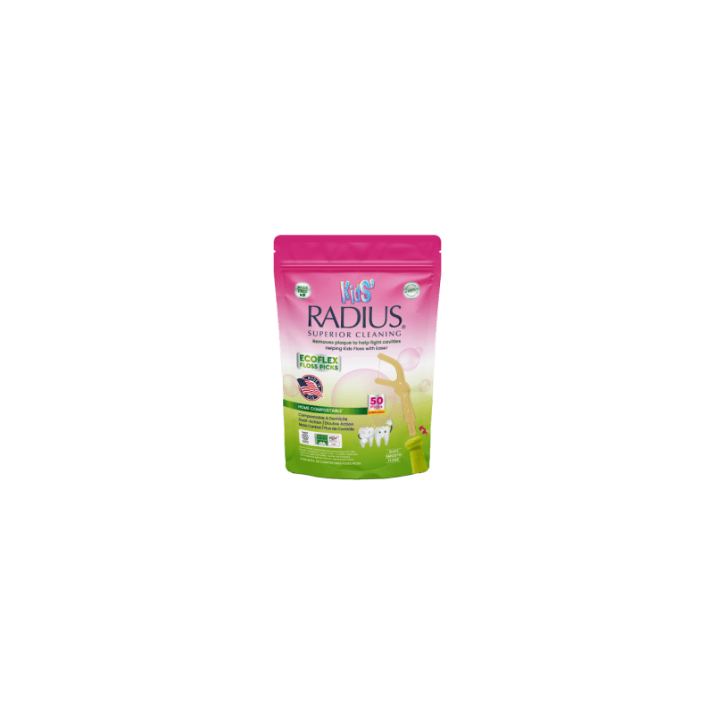 EcoFlex Kids Floss Pick Bubblegum 50ct