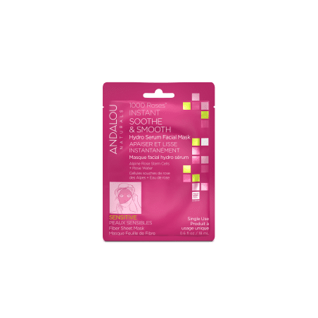 1000 Roses Instant Soothe & Smooth Sheet Mask 6 x 18ml (Case)
