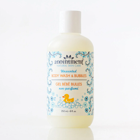 Body Wash & Bubbles Unscented 250ml