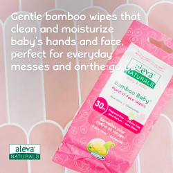 Bamboo Baby Hand 'n' Face Wipes