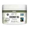 Fair Trade Certified Organic Unrefined Coconut Oil 177g