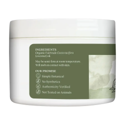 Fair Trade Certified Organic Unrefined Coconut Oil 177g