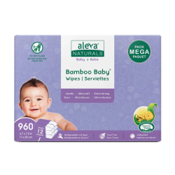 Bamboo Baby Wipes Value Pack 80*12pk (960ct)