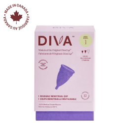 DivaCup Menstrual Cup Model 1 - 1ea