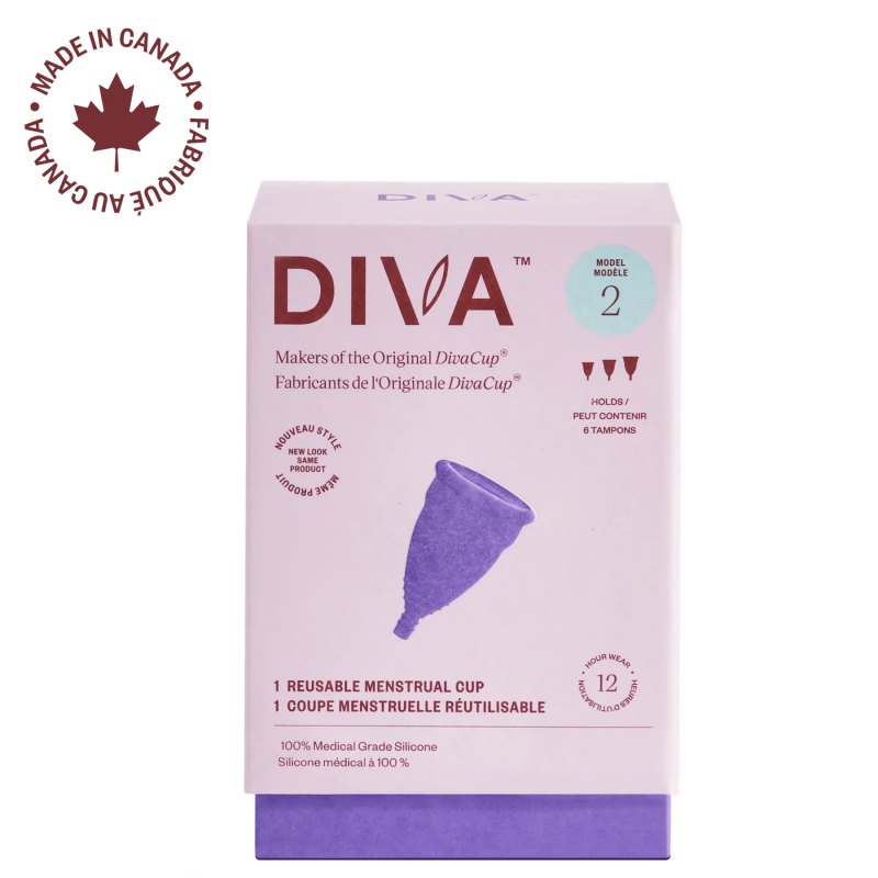 DivaCup Menstrual Cup Model 2 - 1ea
