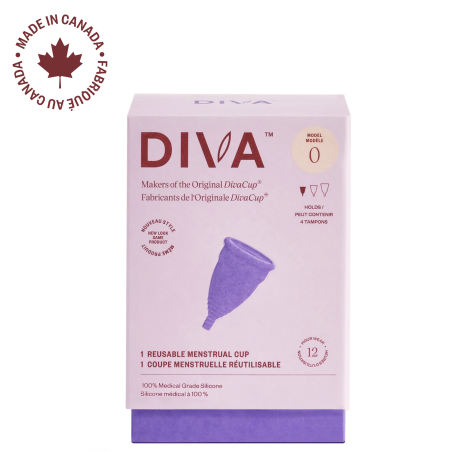 DivaCup Menstrual Cup Model 0 - 1ea