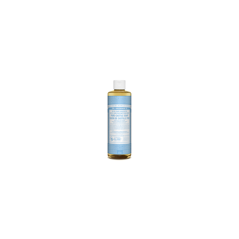 Baby Unscented Pure Castile Soap 473ml
