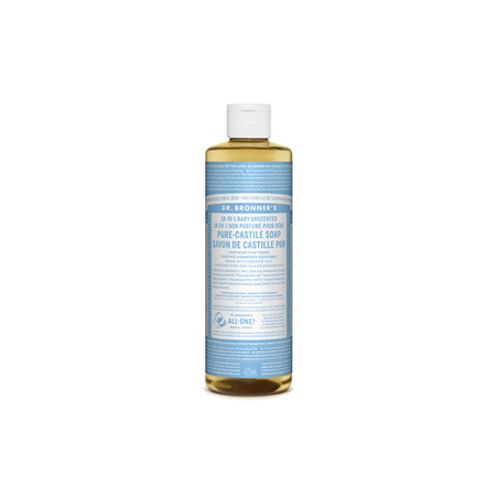 Baby Unscented Pure Castile Soap 473ml