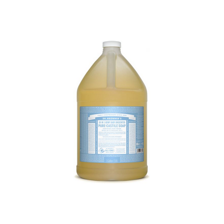 Baby Unscented Pure Castile Soap 3.8L