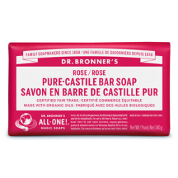 Rose Pure Castile Bar Soap 140g