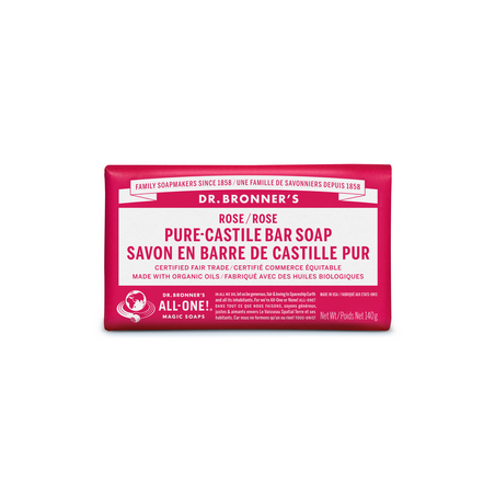 Rose Pure Castile Bar Soap 140g