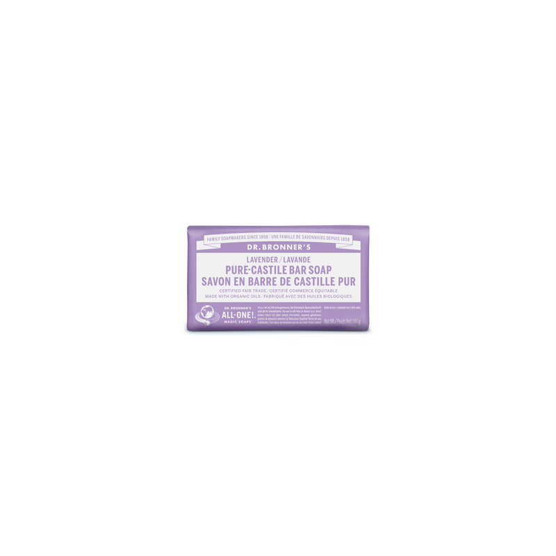 Lavender Pure-Castile Bar Soap 140g