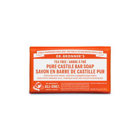 Tea Tree Pure Castile Bar Soap 140g