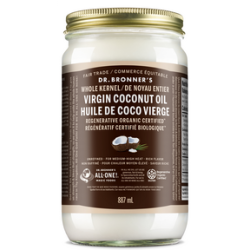 Organic Whole Kernal Virgin Coconut Oil 887ml