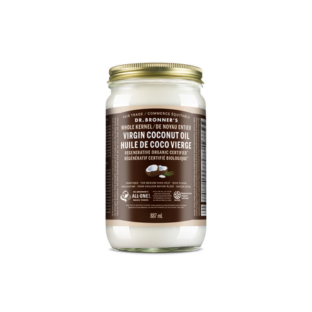 Organic Whole Kernal Virgin Coconut Oil 887ml