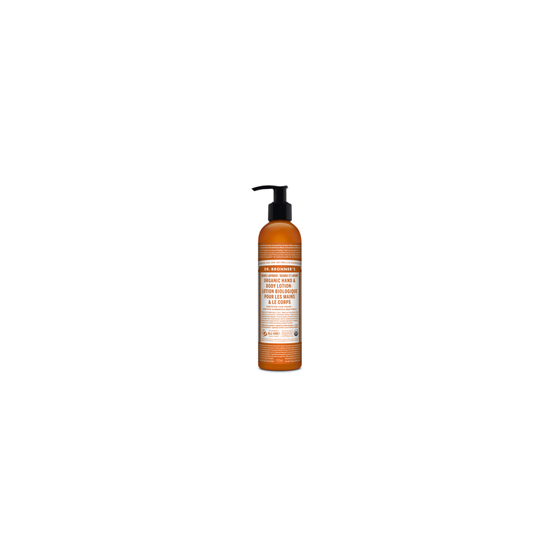 Orange Lavender Organic Lotion 227g