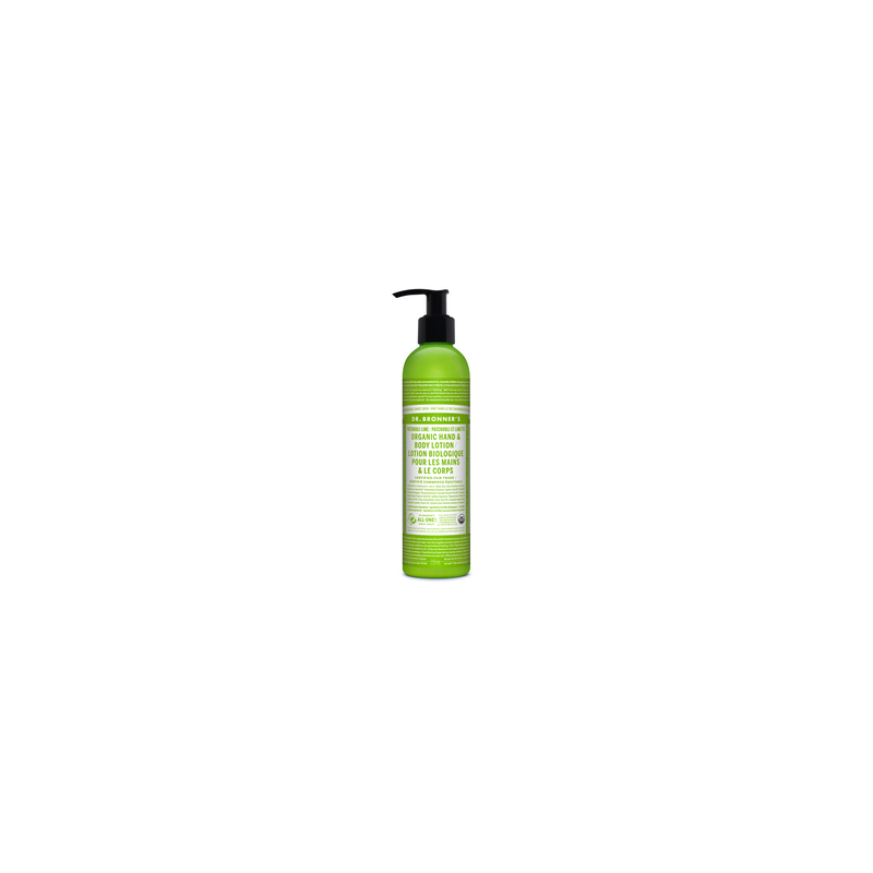 Patchouli Lime Organic Hand & Body Lotion 237ml