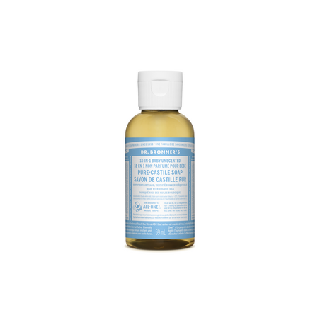 Baby Unscented Pure Castile Soap 59ml