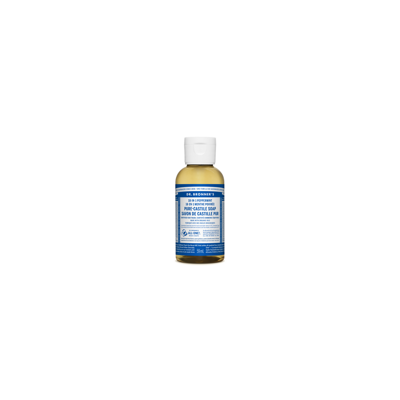 Peppermint Pure Castile Soap 59ml