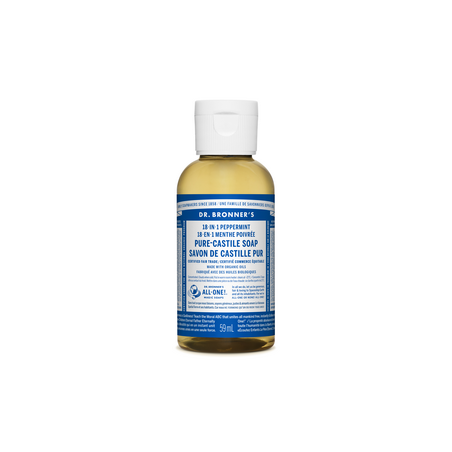 Peppermint Pure Castile Soap 59ml
